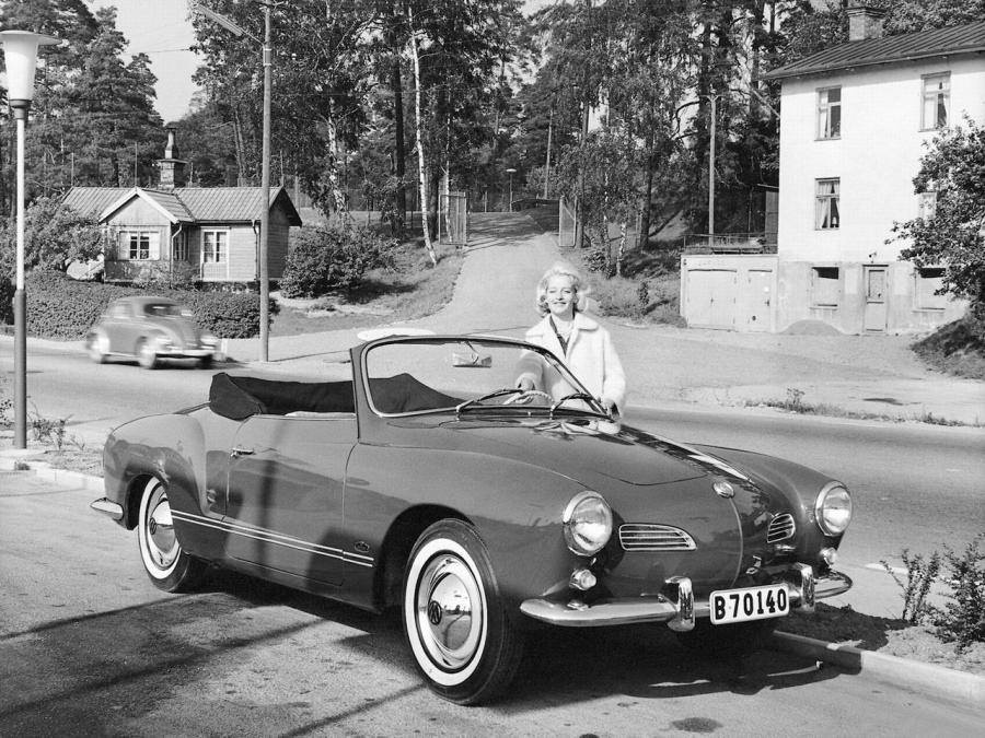  Volkswagen Karmann-Ghia Cabriolet 1957 года  (фото 4 из 6)